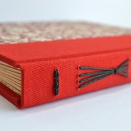 Red Florentine Album. By Sprouts Press http://etsy.me/NvYfIE